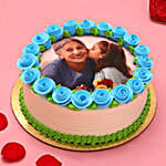 Amazing Photo Pineapple Cake Eggless Half Kg