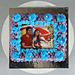 Couple Love Photo Cream Cake- Eggless 2 Kg