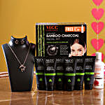 VLCC Bamboo Charcoal Kit & Pretty Necklace