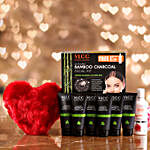 VLCC Bamboo Charcoal Kit & Red Heart