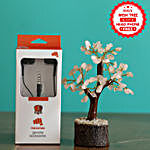 Rose Quartz Wish Tree With Free Micromax Earphone