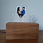 Live Love Personalised Photo Lamp