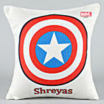 Personalised Captain America Cushion