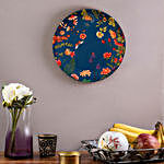 Kolorobia Floral Print Home Decor Wall plate