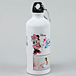 Personalised Birthday Minnie Mouse Bottle