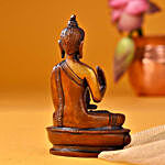 Sitting Buddha Blessing Hand Idol