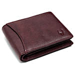 Wildhorn Classy Leather Wallet- Maroon