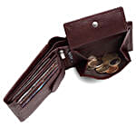 Wildhorn Classy Leather Wallet- Maroon