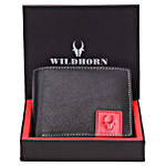 Wildhorn Full Grain Leather Wallet- Black