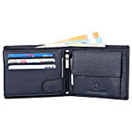 Wildhorn Full Grain Leather Wallet- Blue