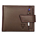 Wildhorn Genuine Leather Mens Wallet Brown