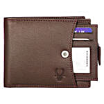 Wildhorn Genuine Leather Mens Wallet Brown