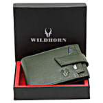 Wildhorn Green Leather Wallet