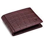 Wildhorn Pure Leather Wallet- Maroon