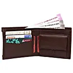 Wildhorn Urbane Men Wallet Combo Brown