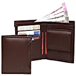 Wildhorn Urbane Men Wallet Combo Brown