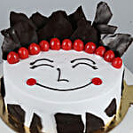 Happiness Loaded Black Forest Cake Eggless Half Kg