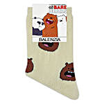 Balenzia We Bare Bears Socks Pack