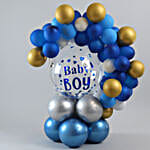 Beautiful Baby Boy Balloon Bouquet