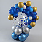 Beautiful Baby Boy Balloon Bouquet