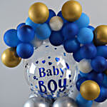 Beautiful Baby Boy Balloon Bouquet
