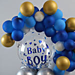 Beautiful Baby Boy Balloon Bouquet