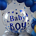 Beautiful Baby Boy Balloon Bouquet