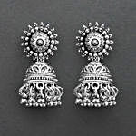 Bling Worthy Oxidised Jhumki Earrings