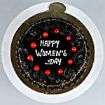 Happy Women s Day Truffle Cake Half Kg