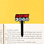 Love You 3000 Metallic Bookmark