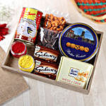 Exclusive Chocolate Hamper With Holi Colors