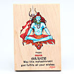 Happy Maha Shivratri Personalised Plaque