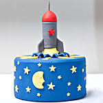 Designer Space Rocket Chocolate Cake 1.5 Kg