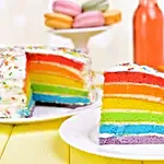 Rainbow Cream Cake 1.5 Kg