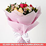 Mixed Roses Alstroemerias Premium Bouquet