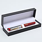 Personalised Red Roller Ball Pen