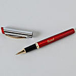 Personalised Red Roller Ball Pen
