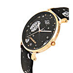 Space Out Wrist Watch With Printed Strap