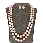 2 Line Knotted Pearl Set