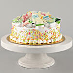 Happy Holi Butter Scotch Cake- Eggless 2 Kg