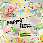 Happy Holi Butter Scotch Cake- Eggless 2 Kg