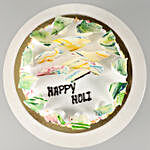 Happy Holi Vanilla Cake- Half Kg