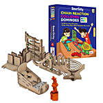 Smartivity Chain Reaction Colliding Dominoes Game Kit