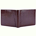 Brown Leather Omax Wallet For Men- 4 Card Slots