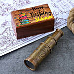Engraved Telescope With Personalised Birthday Box