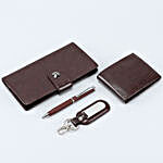 Wallet Duo With Keychain & Ball Pen Personalised Box