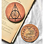 Harry Potter Handpainted Coasters & Keychain