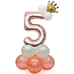 Numeric Balloon Stand