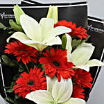 Asiatic Lilies & Gerberas Premium Bouquet