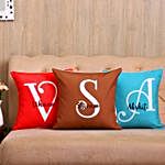 Meaningful Names Personalised Cushion Cover- Set Of 3
